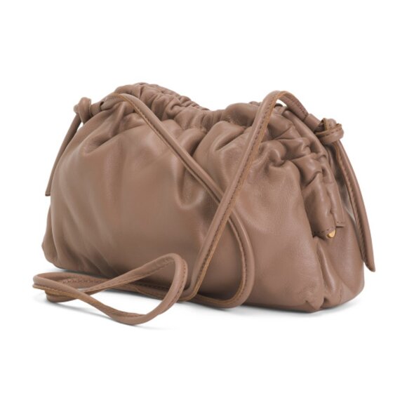 MANSUR GAVRIEL Made In Italy Leather Mini Cloud Clutch - Picture 3 of 3